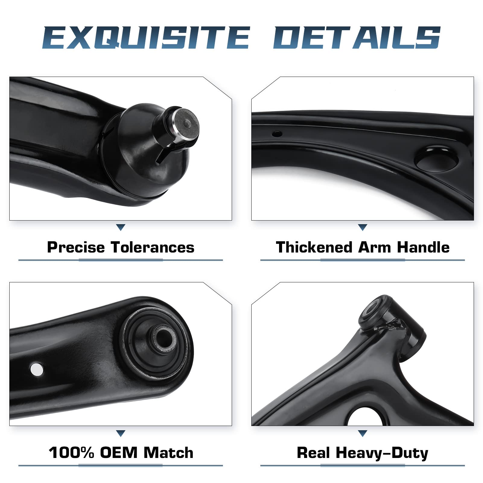 Braccio Di Sospensione Inferiore Completo Dorman 521-883 Con Giunto Sferico – Lato Guida Anteriore – Compatibile Con Ford/Mercury Selezionati – Sostitutivo OEM