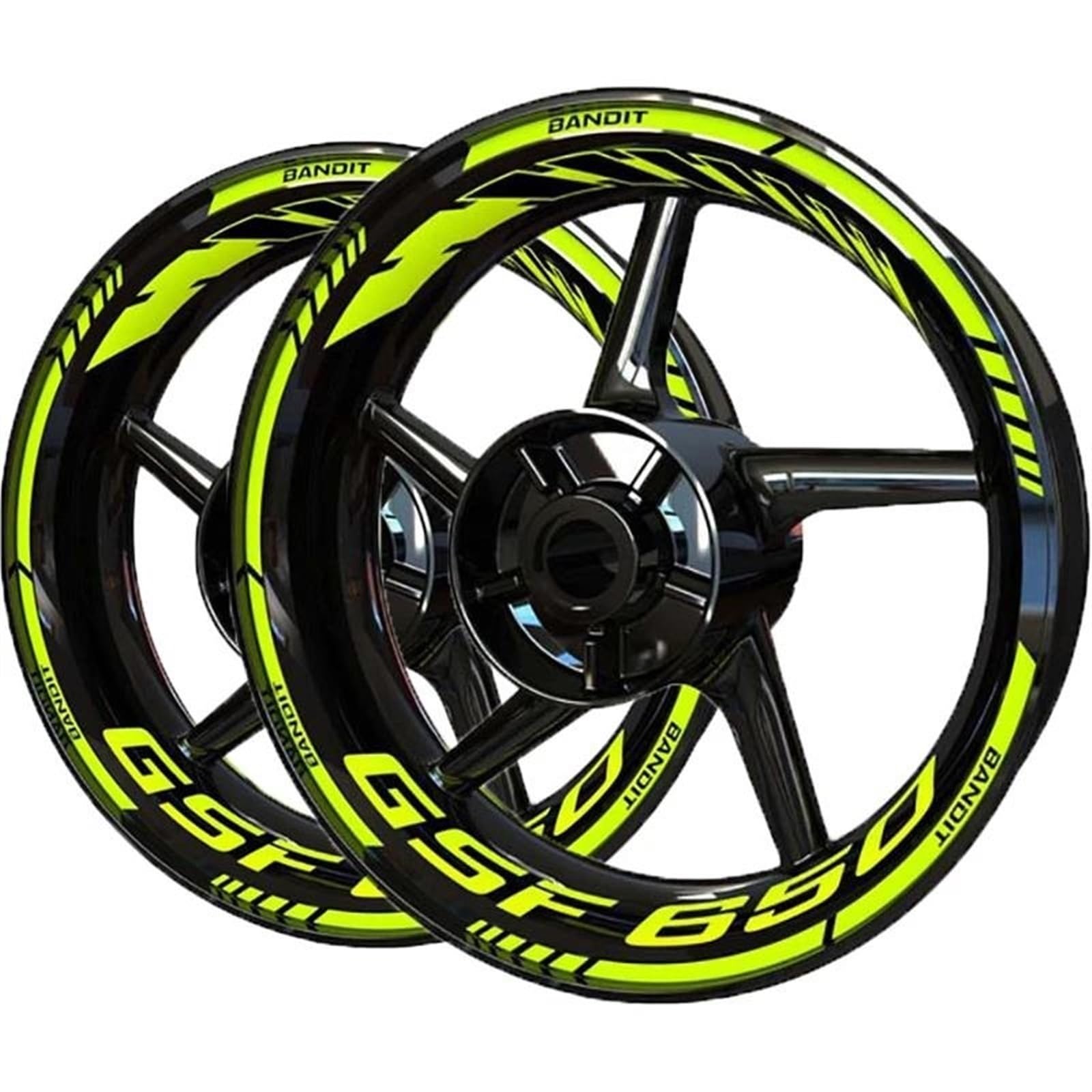 Motorcycle for Suzuki GSF650 GSF 650 for Bandit Set Wheel Sticker Decal Accessories(Color3)