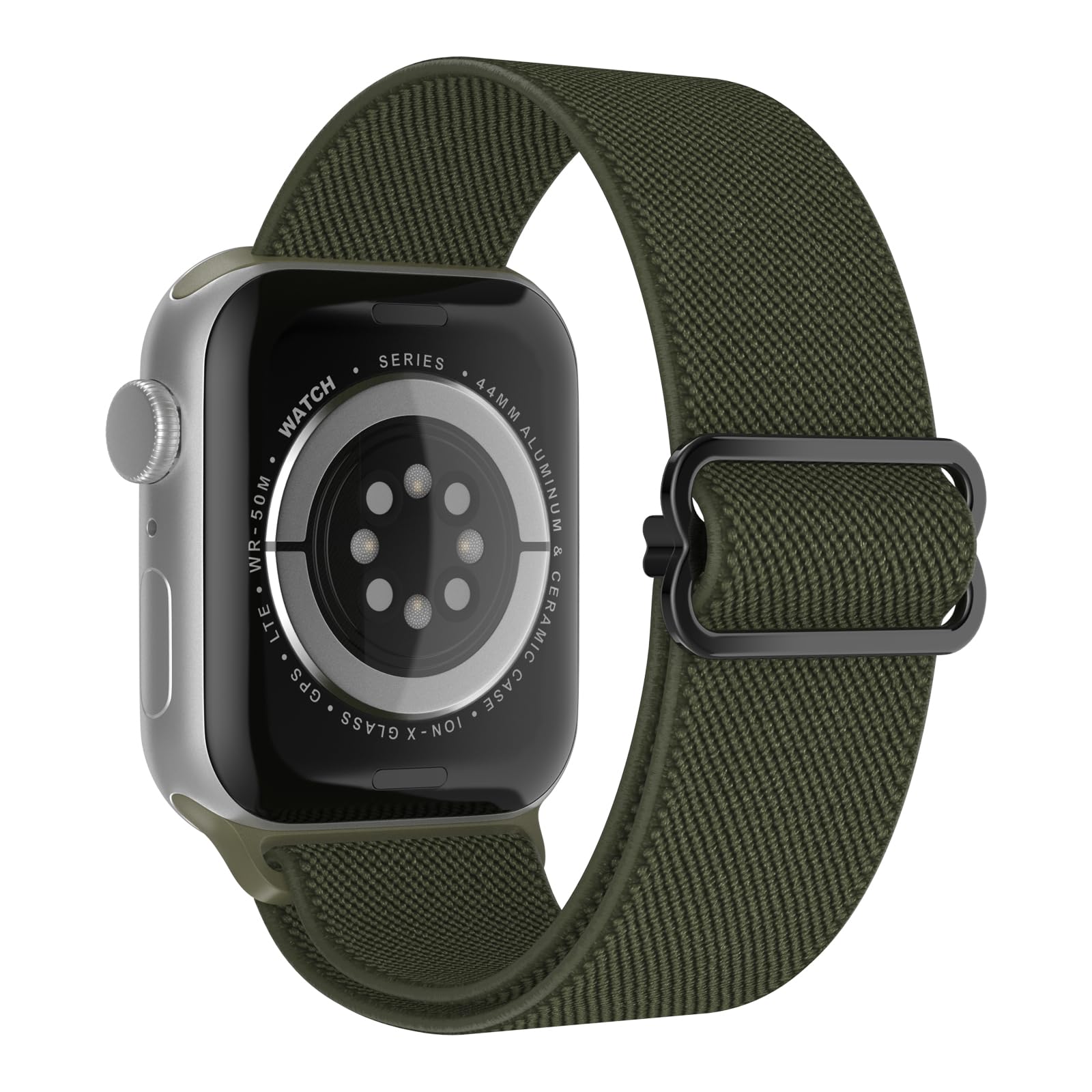 GLAMYOURS Stretchy Bands Compatible with Apple Watch Band 49mm 45mm 44mm 42mm 41mm 40mm 38mm Soft Nylon for iWatch Ultra 2, Series 9/8/7/6/5/4/3/2/1 SE (Army Green, 42mm/44mm/45mm/49mm) (B0CQVPZFXS) Amazon Price History, Amazon Price Tracker