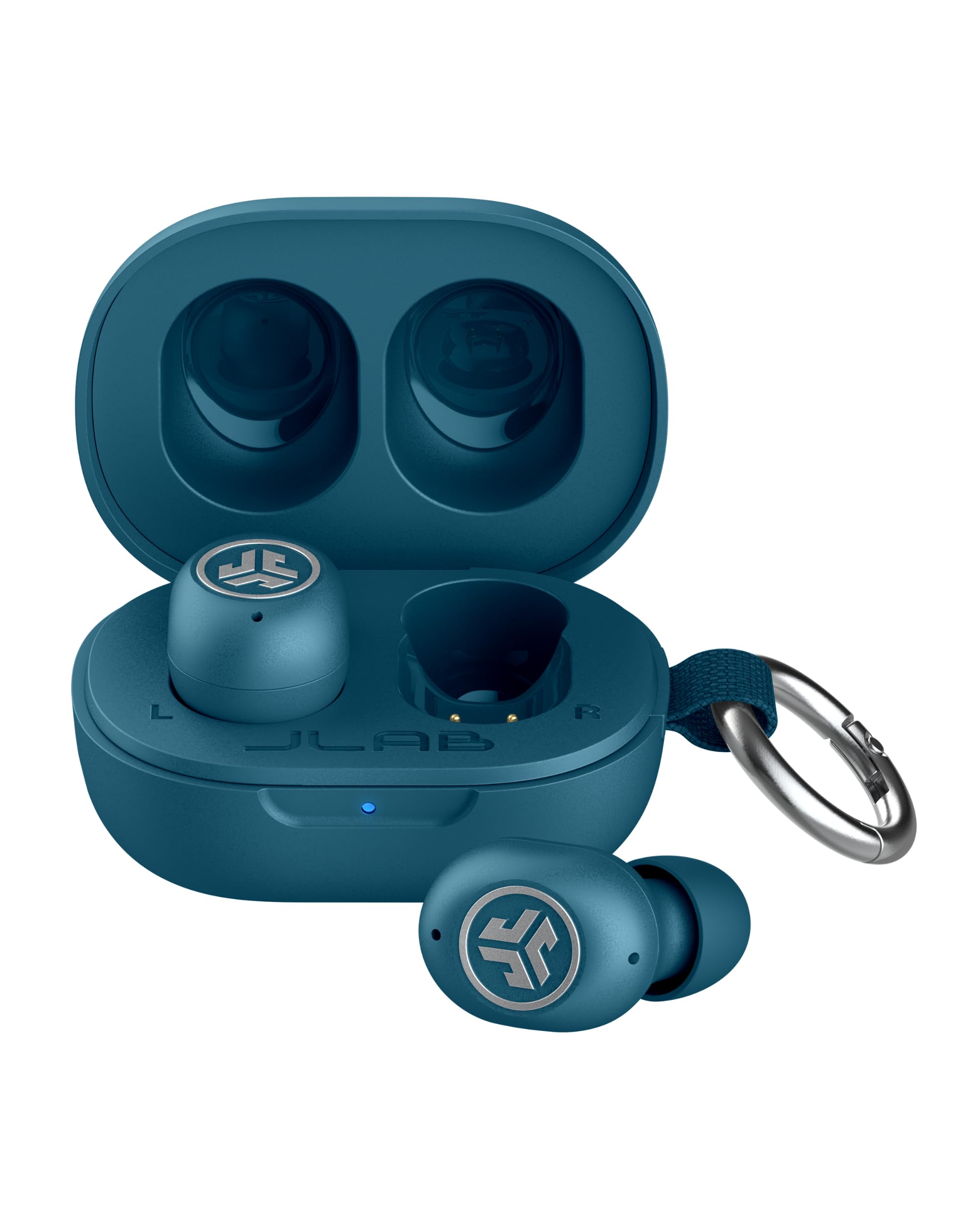 JLab JBuds Mini ANC True Wireless Earbuds with Apple Find My, Blueberry
