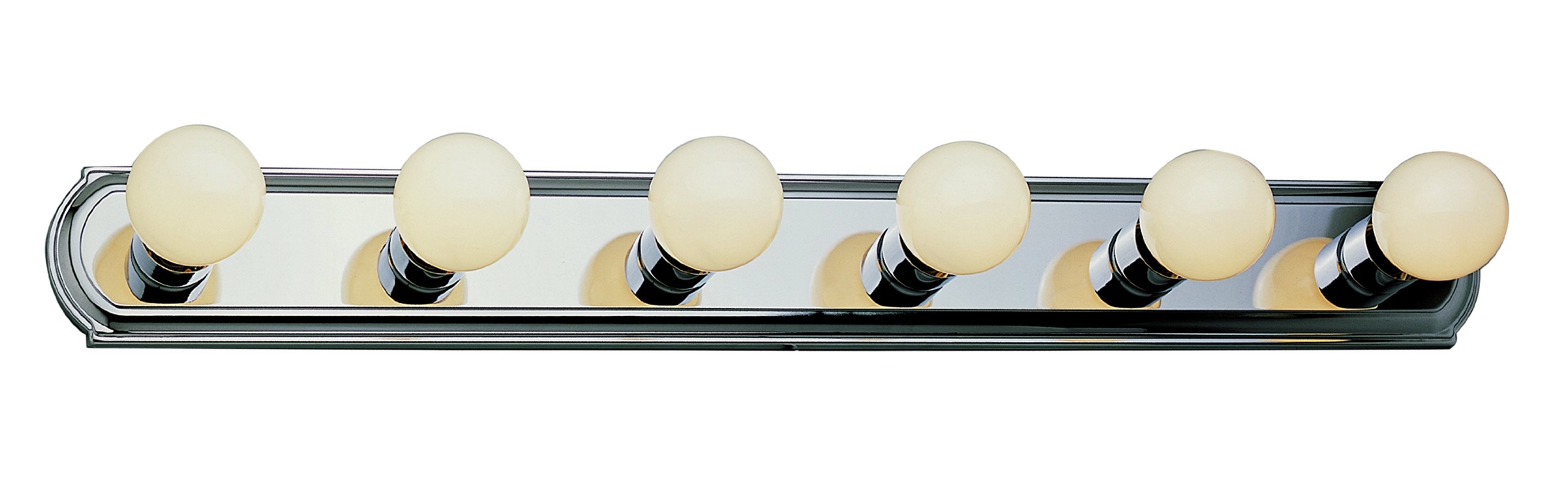 Trans Globe Lighting 3236 ROB 6-Light Basic Strip Bathroom Bar Light, Rubbed Oil Bronze