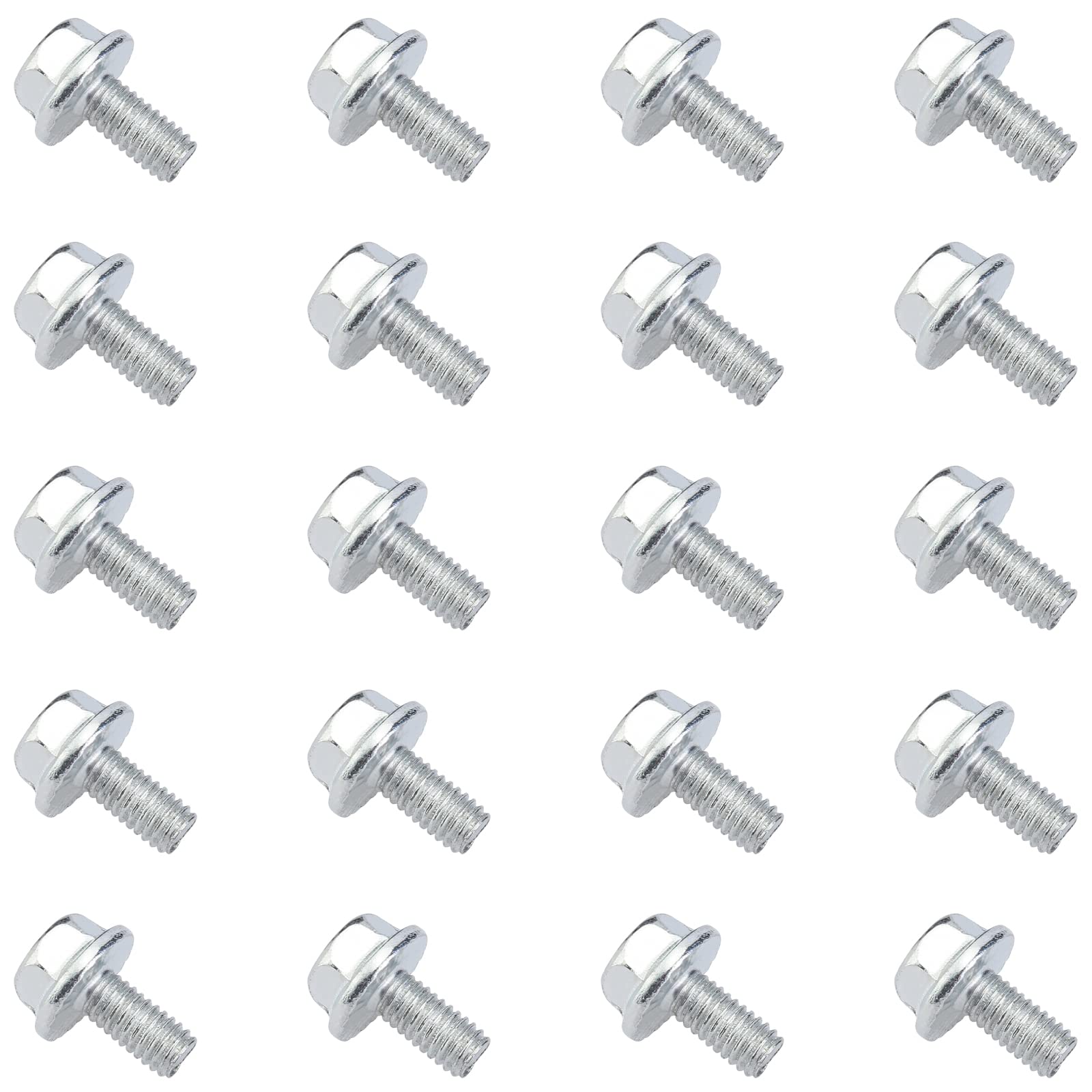 SOAJEE 20Pcs Pull Start Screw Kit for GX120 GX140 GX160 GX200 GX240 GX270 GX340 GX390 GX610 5.5HP 6.5HP 8HP 9HP 11HP 13HP Engine 90008-ZE2-003