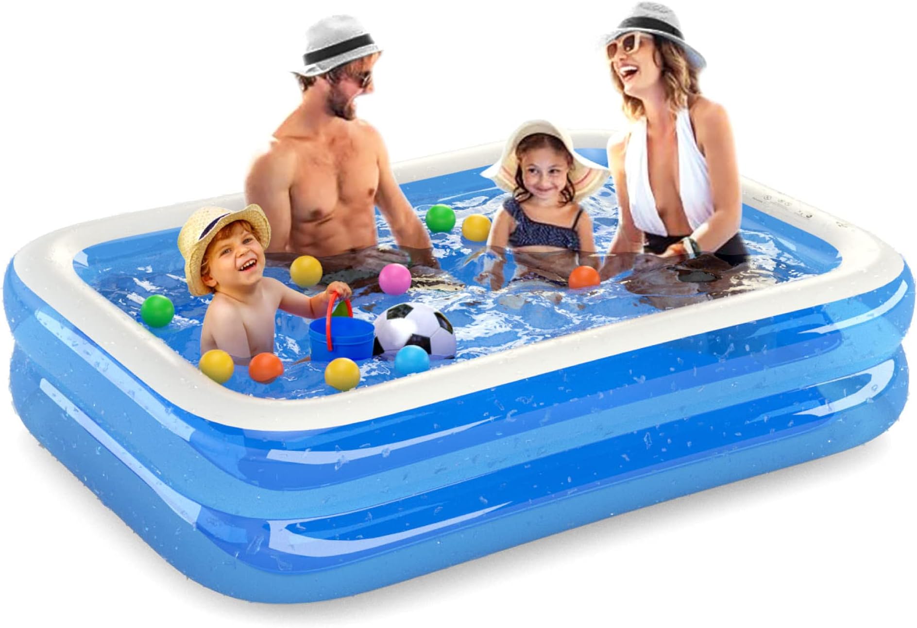 Juegos Inflables Battle Stixx De Cooee Para Piscina - Diversión Familiar En Verano O Navidad