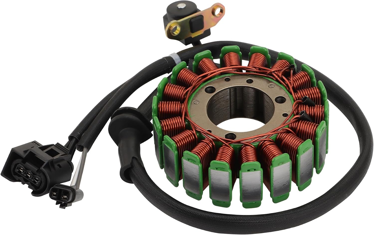 WOOSTAR 18 Coil 5 Wire Magneto Stator Replacement for 2016-2020 G310 G310R GS310 G310GS K03 K02 OEM 12311540515