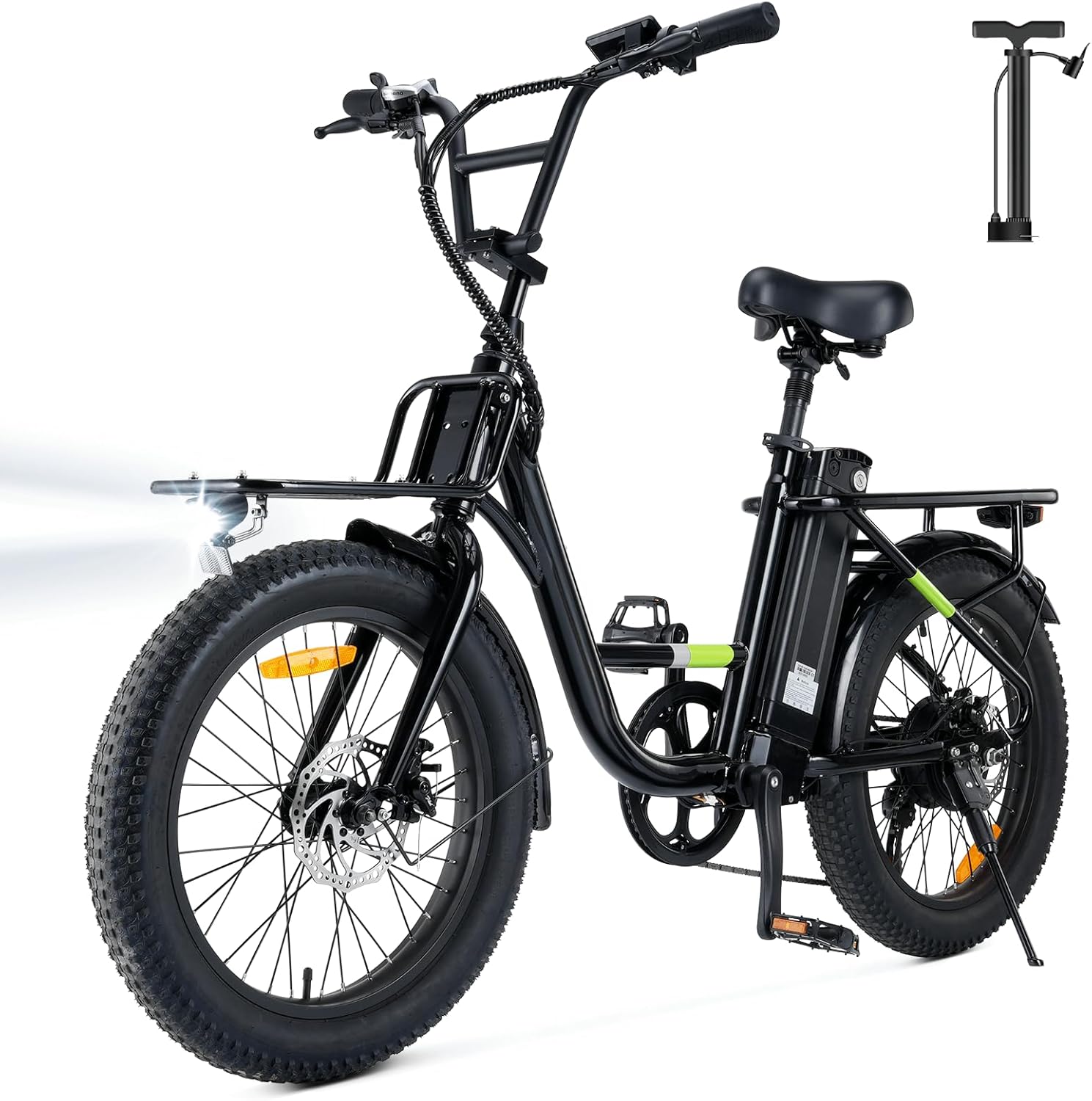 AYOLNY electric bike - 500W motor, 500Wh battery, 55mi range - Electric Bike