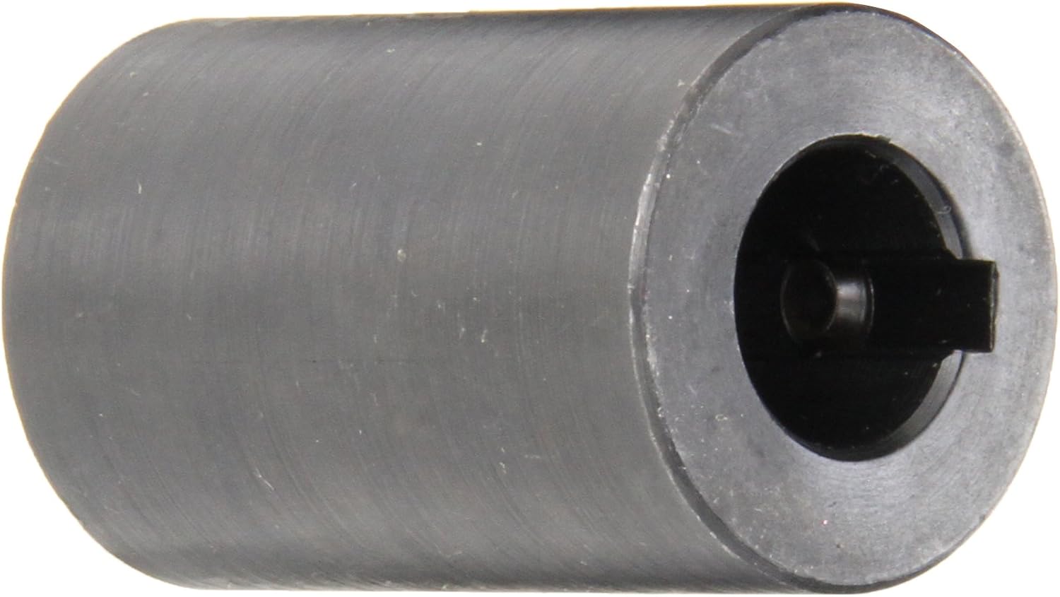 Climax Metals RC-062-KW Black Oxide Plated Mild Steel Rigid Coupling, 5/8" Bore, 1-1/4" Outside Diameter, 2" Length, 5/16"-18 x 5/16" Set Screw