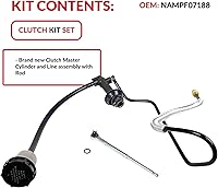 Vista 3 de SOUTHEASTCLUTCH Conjunto de línea de cilindro maestro compatible con Ranger Explorer Xl Xlt Se Sx Troy Splash Pickup 1995-2011 2.3L L4 2.5L L4 3.0L