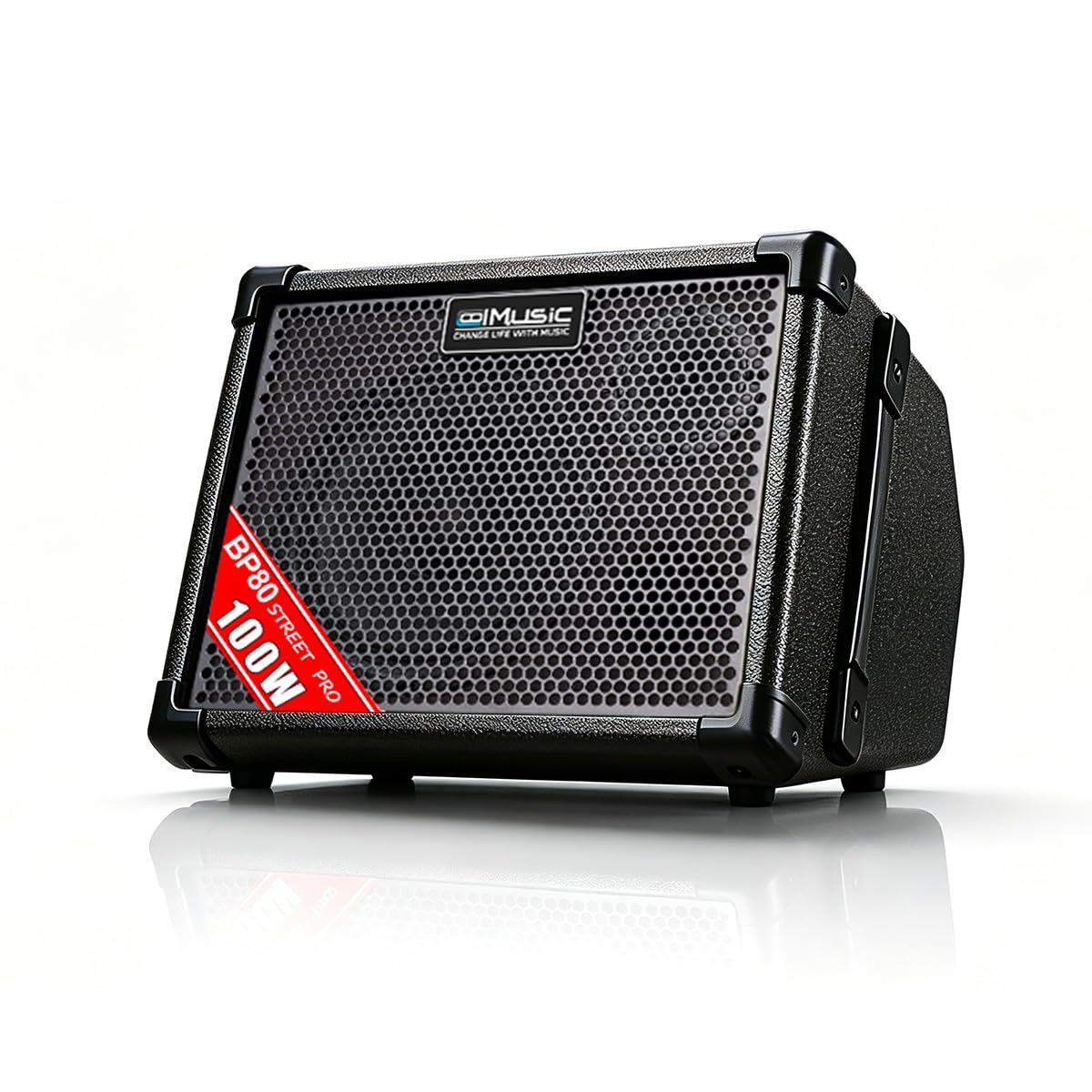 Coolmusic BP80 Battery Powered Acoustic Guitar Amplifier