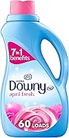 Vista 10 de Downy Soft, Suavizante líquido de tela 2 en 1 suave y fresco, Algodón fresco, 140 fl oz, 190 cargas, El acondicionador líquido para telas