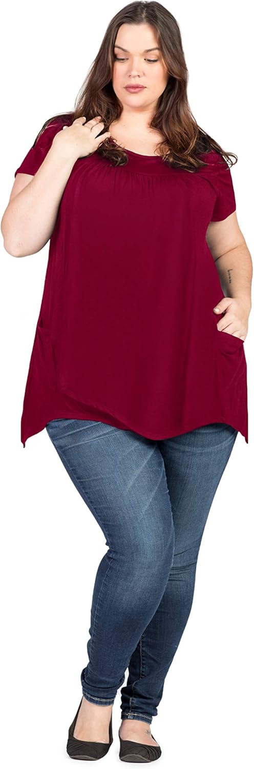 Savi Mom Plus Size Maternity Nursing Breastfeeding Pumping T-Shirt Top Discreet Opening. Super Soft! at  Women’s Clothing store