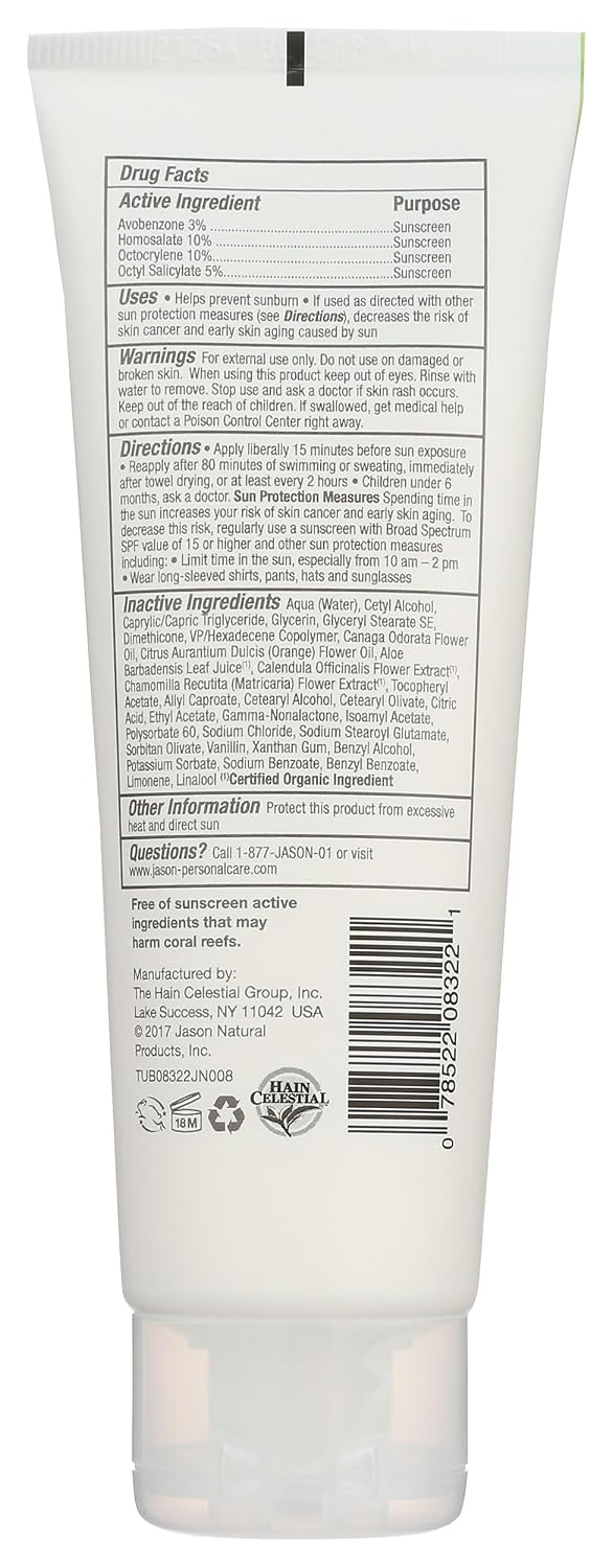 Jason Kids Sunscreen, Broad Spectrum SPF 45, 4 Oz