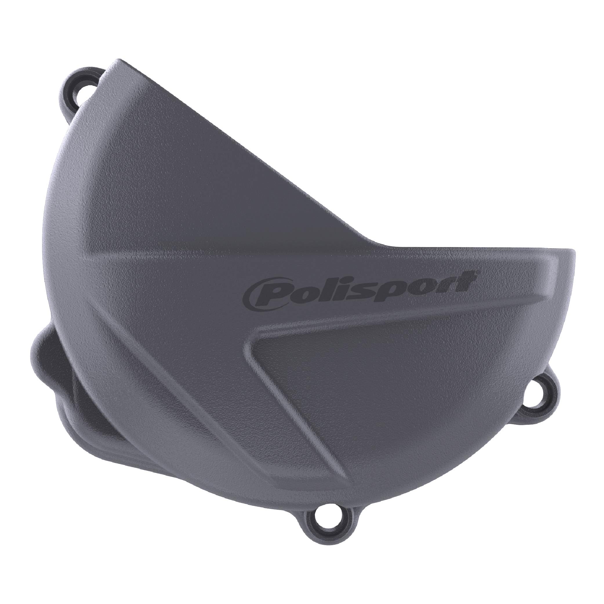 POLISPORT 8465700003 Clutch Cover Protector Made of Impact-Resistant Polyamide Compatible with Honda Honda en Colour Nardo Grey
