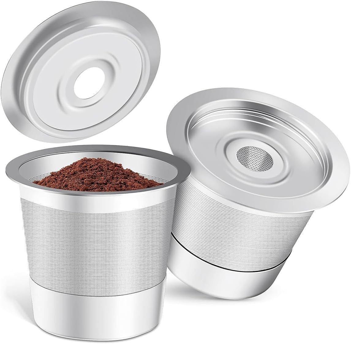 Stainless Steel How To Use K Cup Reusable Pods Pack Stainless