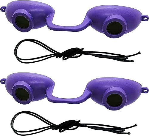 Vista 14 de Super Sunnies Flex UV Protección ocular, gafas de bronceado compatibles con la FDA, gafas de terapia de luz roja, paquete de 2 Rosado