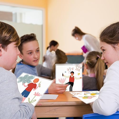 Miniatura 5 de Protectores rígidos de impresión de 8 12 x 11 pulgadas, protectores de hojas de plástico duro, protectores de revistas para coleccionistas,