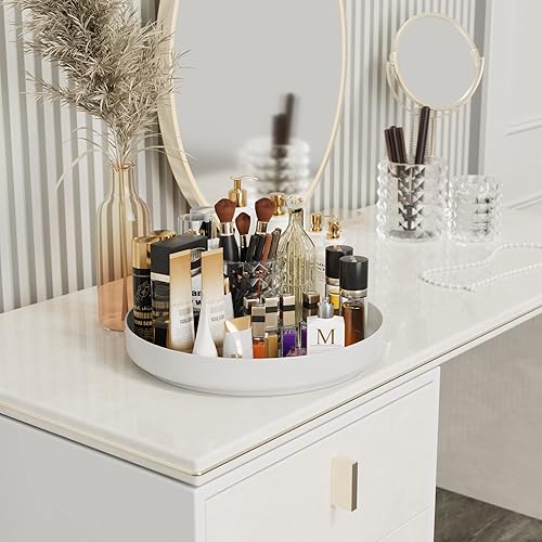 Miniatura 6 de Ovicar Lazy Susan Organizador de gabinete  Mesa giratoria de metal de 13 pulgadas Lazy Susan para cocina estante de especias de despensa armario