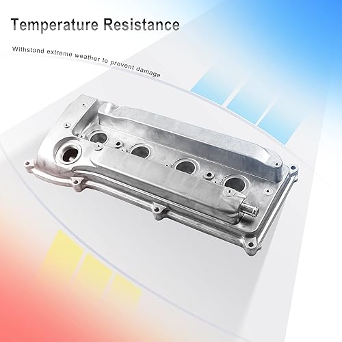 Miniatura 4 de MOSTPLUS 11201-28033 11201-28014 Cubierta de válvula de motor compatible con Toyota RAV4 Camry Tarago 2AZ