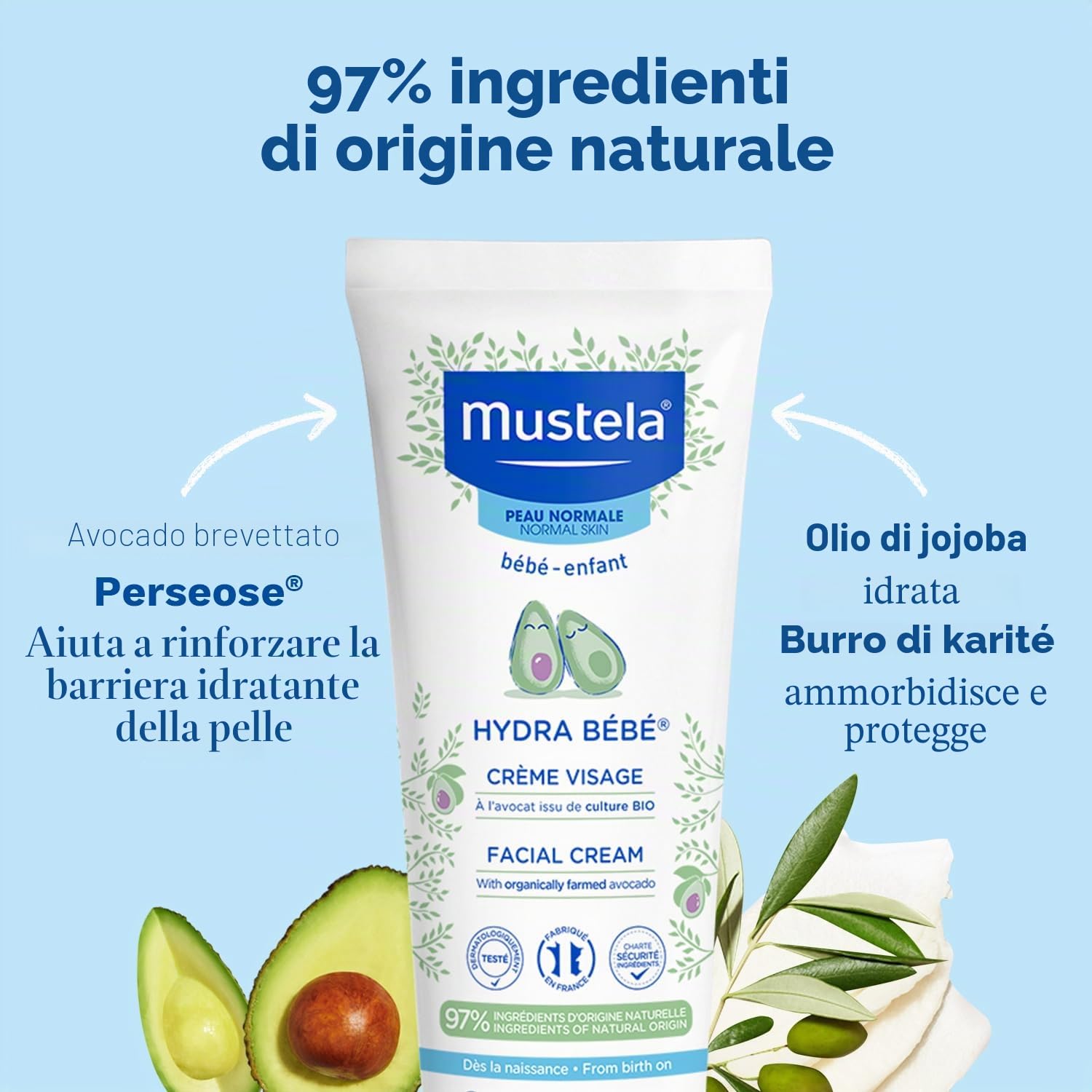 Mustela Crema Viso 40 Ml