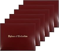 Vista 11 de GraduationMall Cubierta impresa para diploma para certificado 8.5 x 11 pulgadas, real, paquete de 1