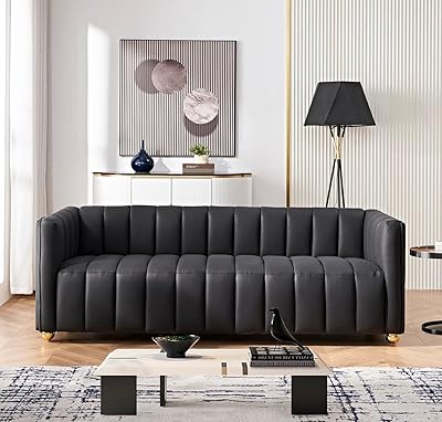 Direct Glam Fabric Upholstered Solid Wood Frame 82.7 Honduras | Ubuy