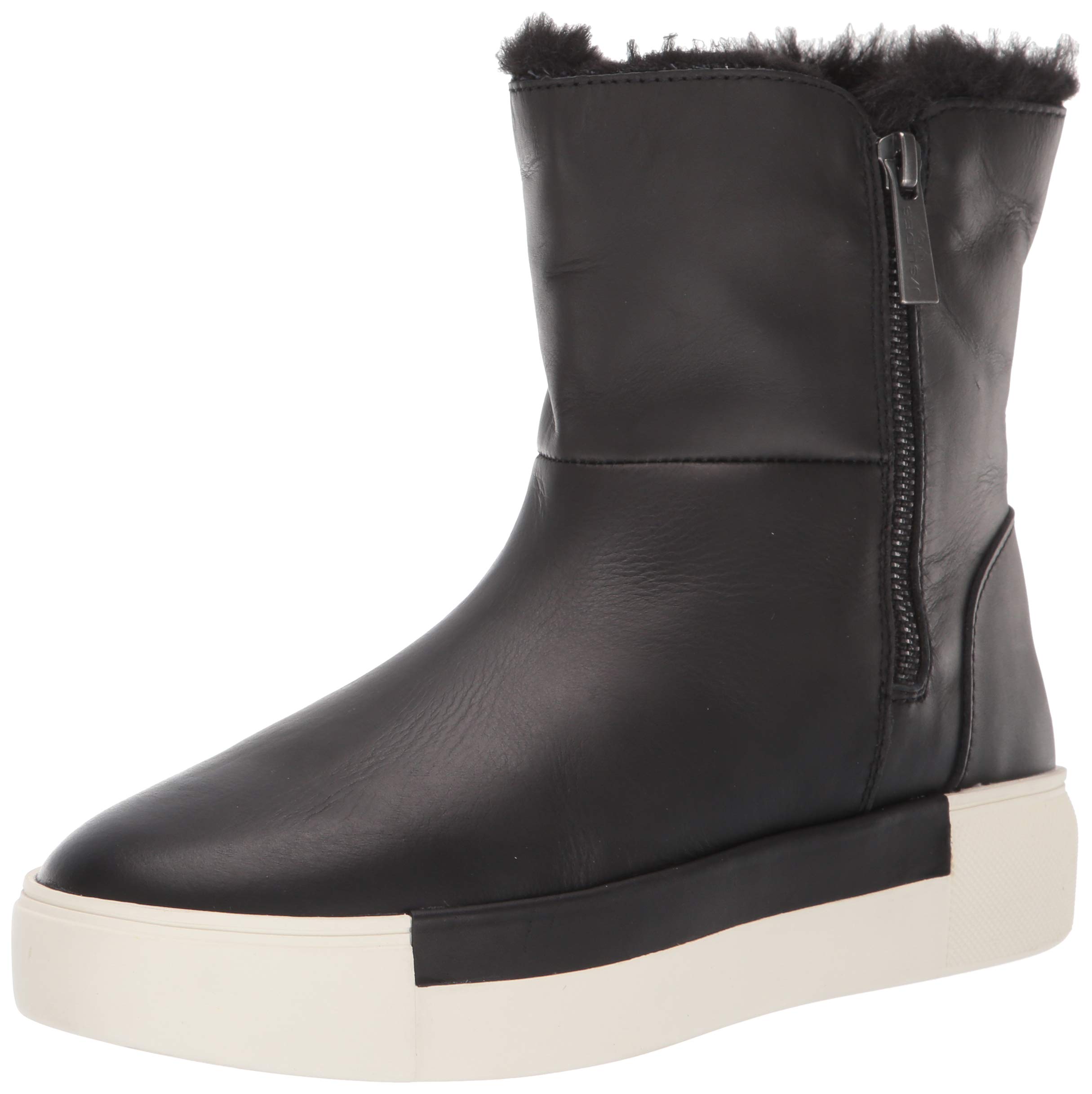 JSlides Women's Victory Snow Shoe, Black wp, 7.5 Medium US