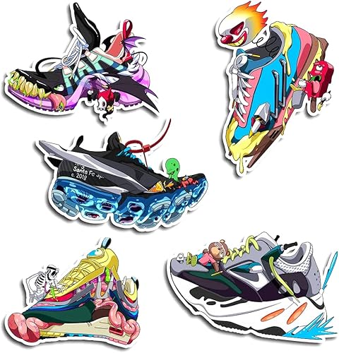 Miniatura 2 de Angelus Paquete de calcomanías serie de zapatillas, diseñado por McFlyyy (900-008)