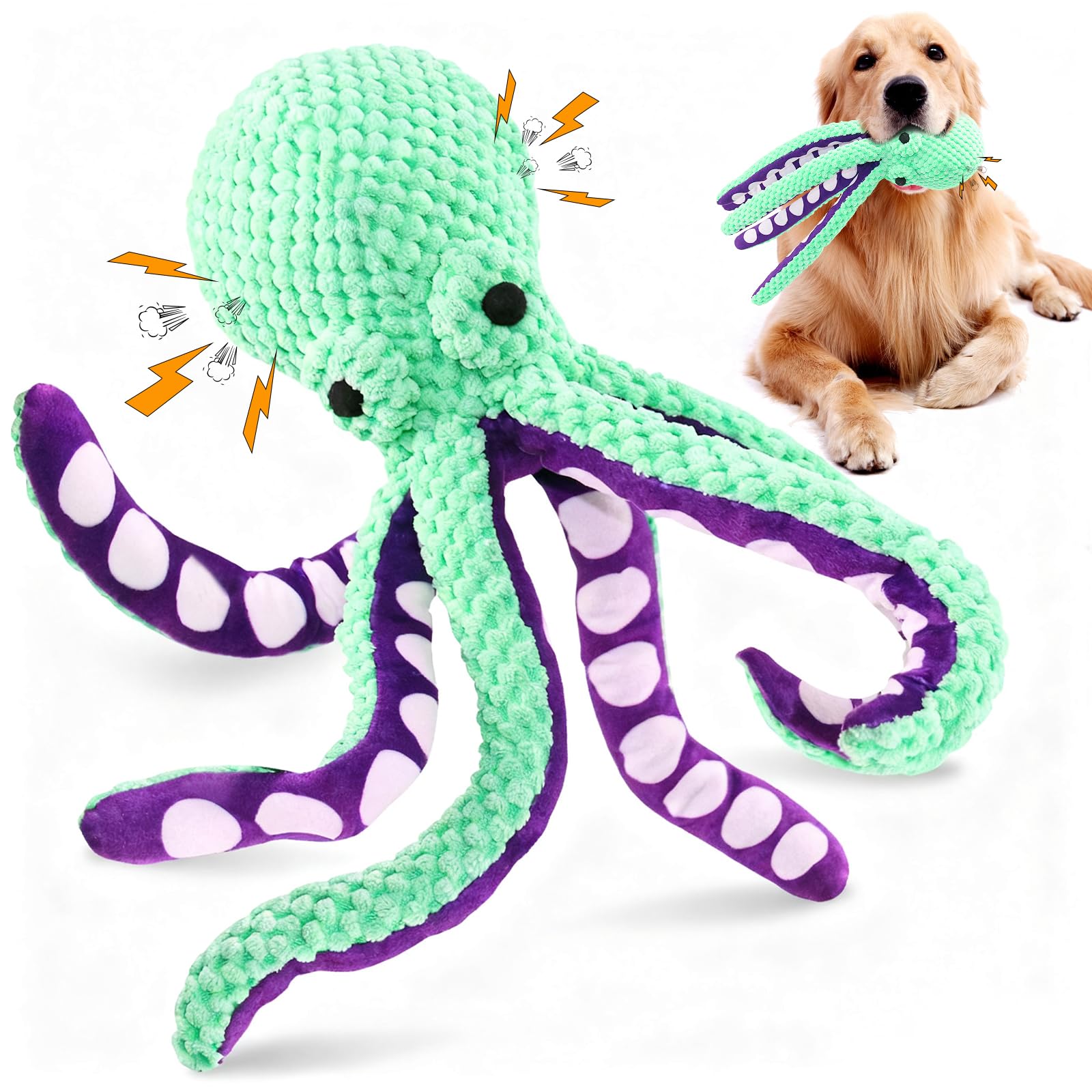 Dog Toys/Squeaky Dog Toys/Large Dog Toys/Plush Dog Toys/Big Dog Toys/Stuffed Dog Toys/Dog Toys for Large Dogs/Durable Dog Toys/Puppy Chew Toys/Dog Chew Toys for Small, Medium, Large Dogs