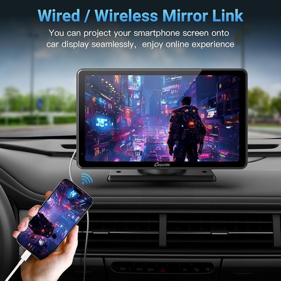 ★11インチ カーナビ ドラレコ CARPLE MONITOR 4K Amazon.co.jp: CarPlay & Android Auto ALL IN ONE 4K カープル