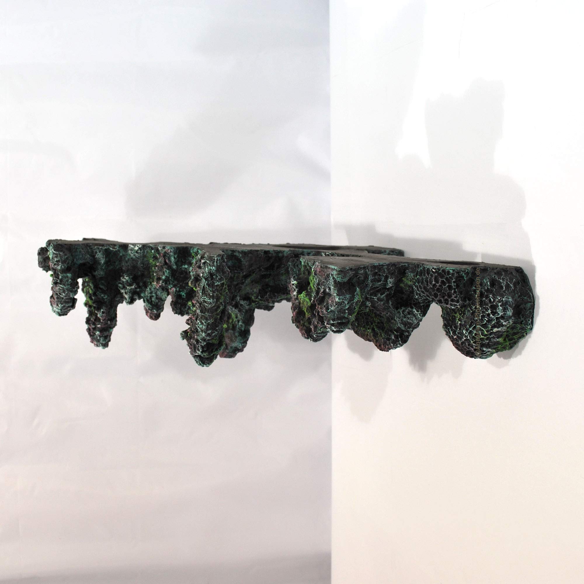 3D Riffgestein 59 x15 x45 cm,Aquarium Meerwasser Deko, Felsen,Stein  Nachbildung : Amazon.de: Haustier