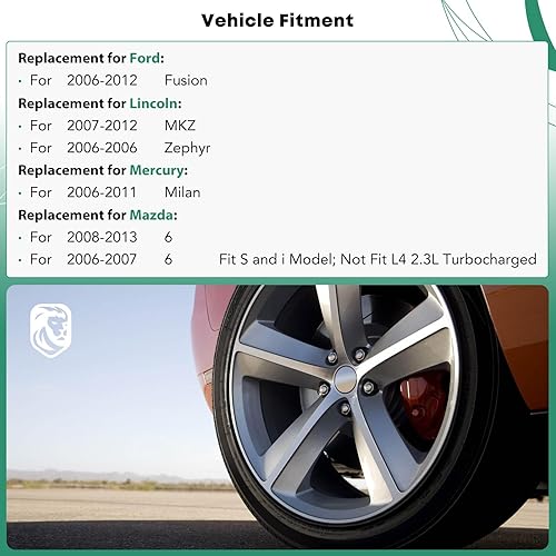 Miniatura 11 de Reemplazo de la pinza de freno de disco del lado del pasajero delantero para Ford Fusion Mazda 6 Lincoln MKZ Zephyr Mercury Milan