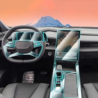 Center Screen GPS Navigation Interior TPU Anti-scratch Sticker Accessories PPF Protective Film,For GEELY CITYRAY 2025