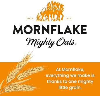 Mornflake - Jumbo Scottish Oats 8x 1.5kg 100% Wholegrain All Natural Ingredients, High In Fibre. Whole Rolled Oat For Breakfast Porridge, Overnight Oats & Granola. Suitable For Vegan Diet