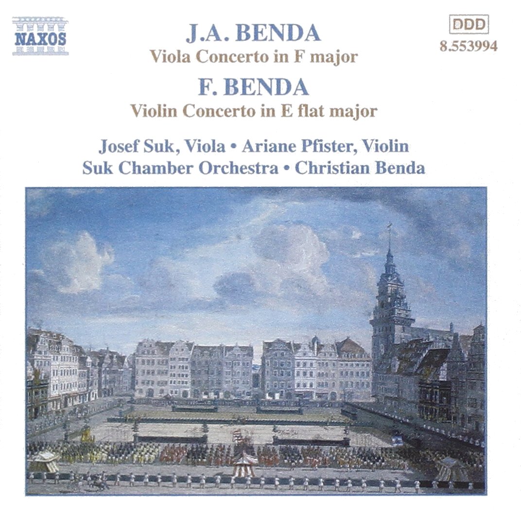 Benda, JA & F-Violin Concertos