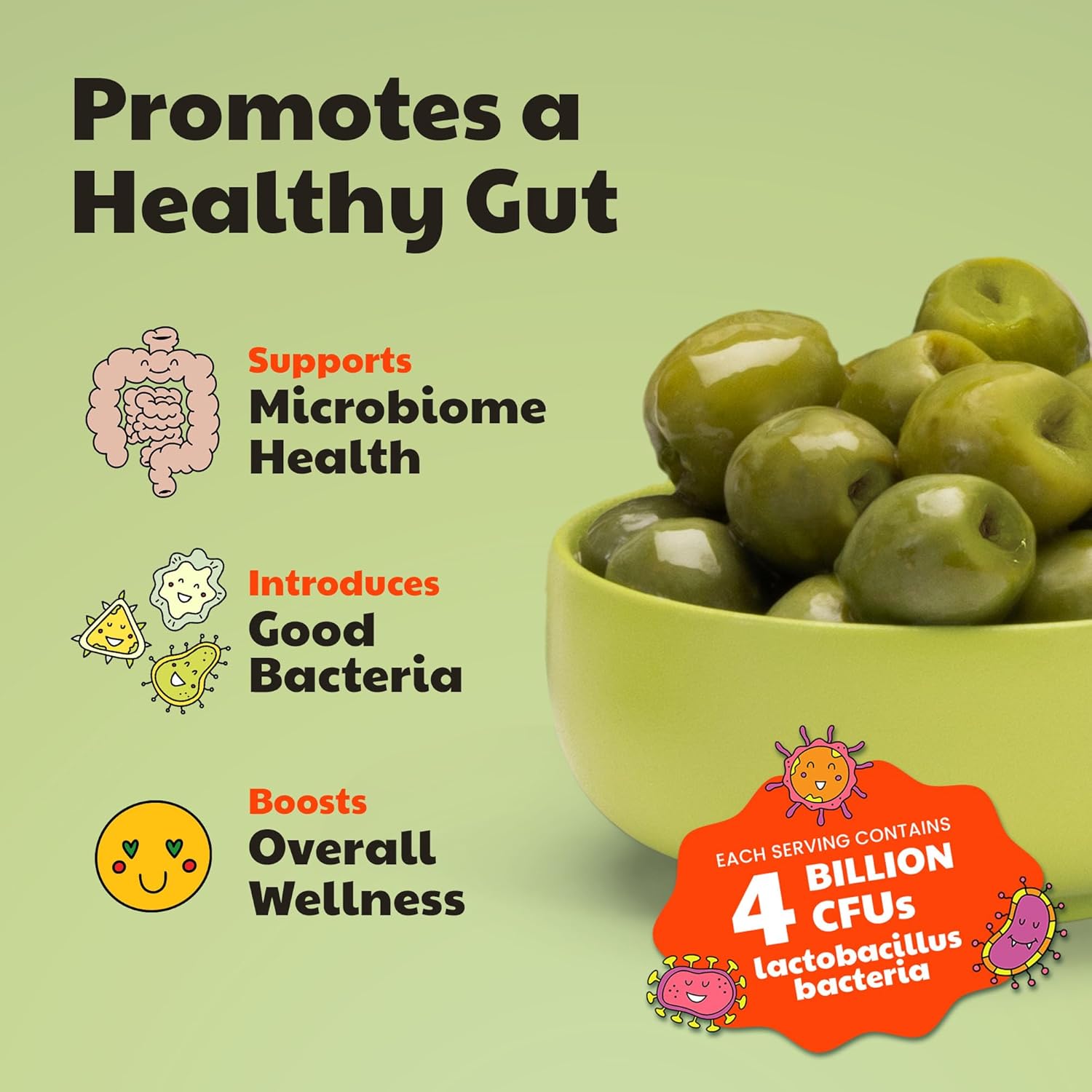 Olive My Pickle Live Culture Probiotic Mixed Olives - 6 Pack Olives Individual Packs of Butter Green Pitted Olives, Red Pepper & Garlic Stuffed Green Olives, Greek Olives Mix, Muffuletta Olive Salad