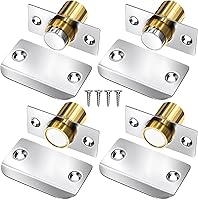 Vista 12 de Pestillo Magnético de Bola para Puerta de Armario Jiayi Paquete de 2 Herrajes de Pestillos de Puerta de Bola Ajustables, Pestillo de Bola Plateada