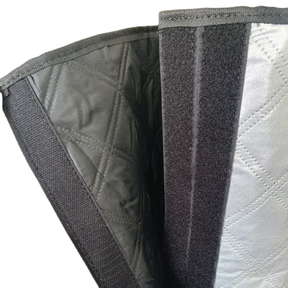 Couvercle de tuyau de climatiseur, enveloppe de tuyau isolée thermiquement, enveloppe de couverture de tuyau d'échappement en film d'aluminium, ajustement universel à la fois 5 "et 6" de diamètre