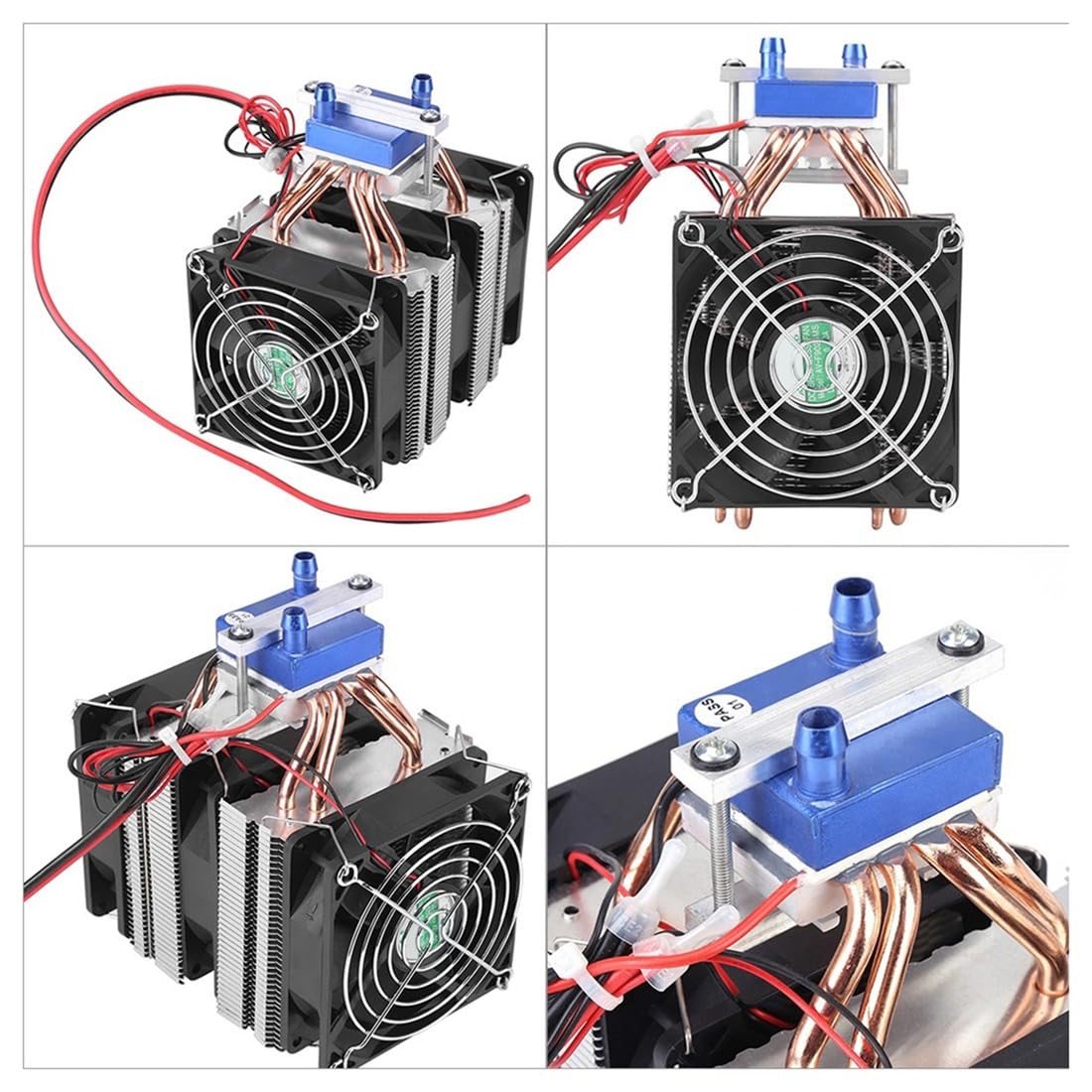 Dispositivo de Refrigeración Termoeléctrico, Refrigeración por Semiconductores, Enfriador de Agua para Peces.