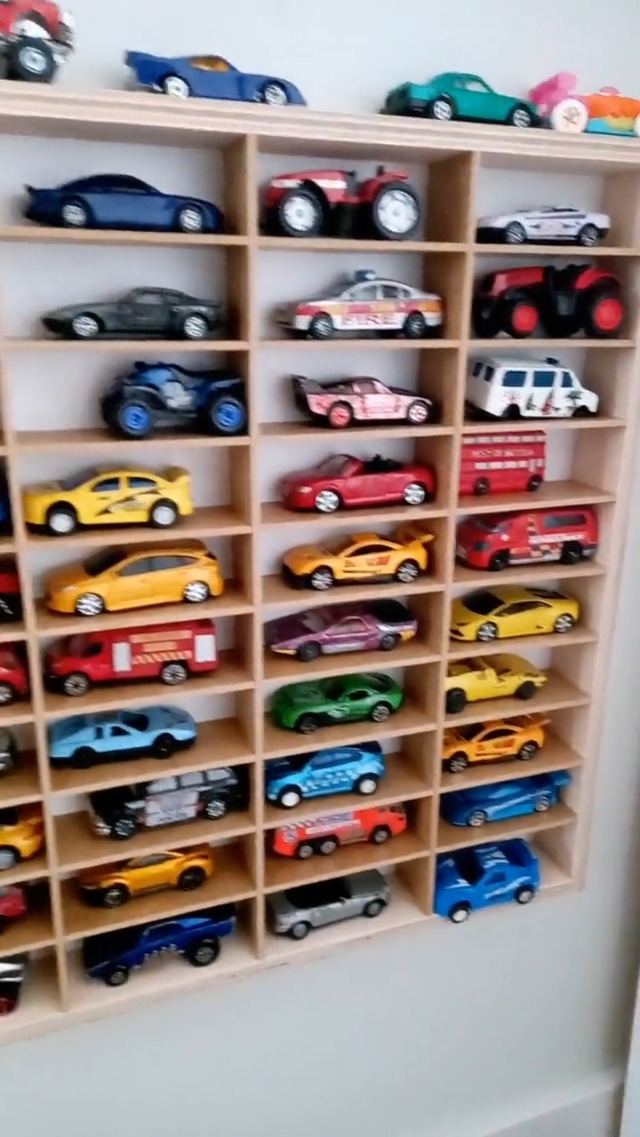 POLICE NA AUTÍČKA AUTÍČKA HOT WHEELS ORGANIZÉR 80 MÍST PŘEKLIŽKA za 409.00CZK