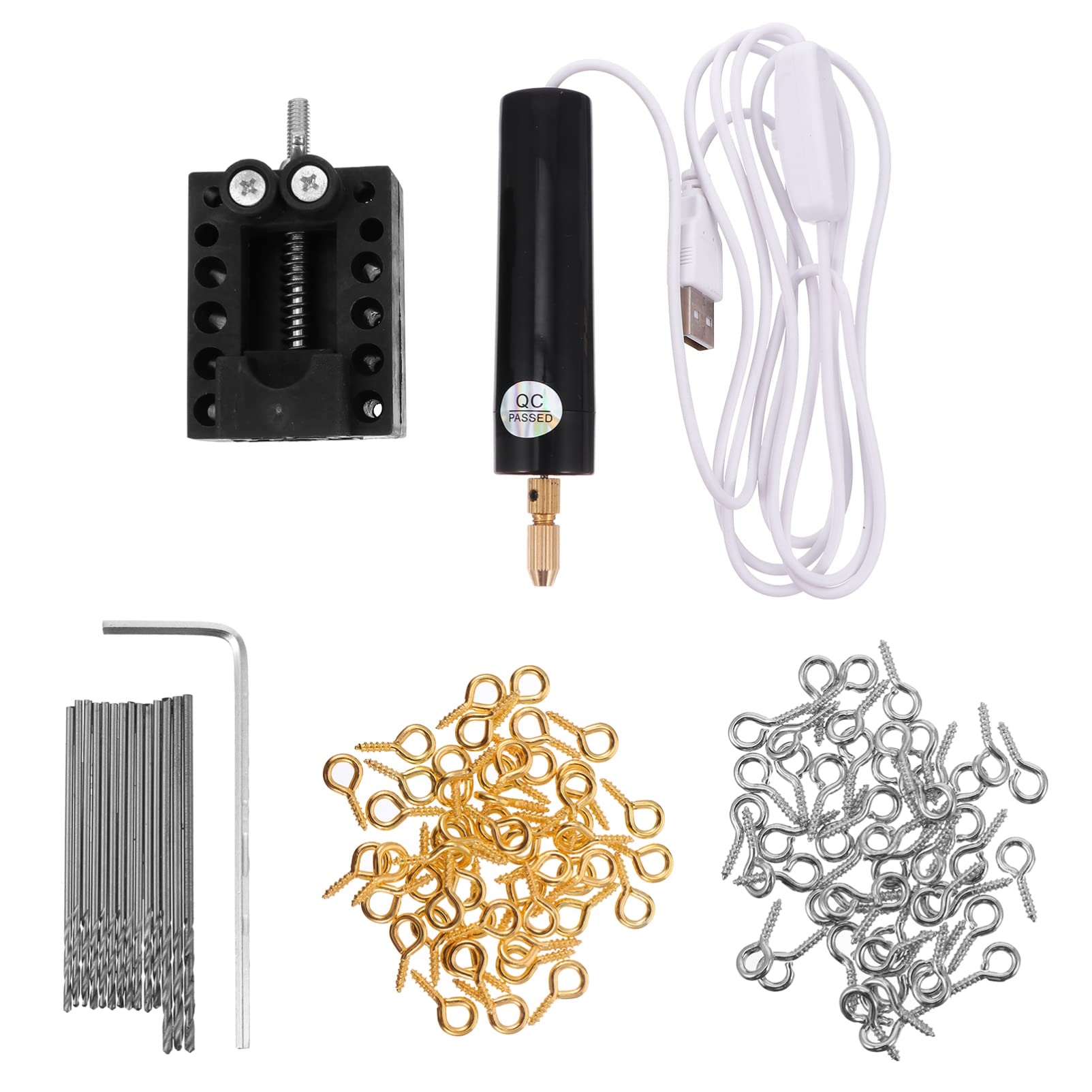 Mini perceuse USB Operitacx pour perles et bijoux faits main à la maison