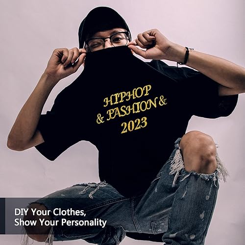 Miniatura 2 de 1880 letras y números para planchar de 0.75 pulgadas, letras de transferencia de calor, número 20 hojas, letras adhesivas del alfabeto, letras de