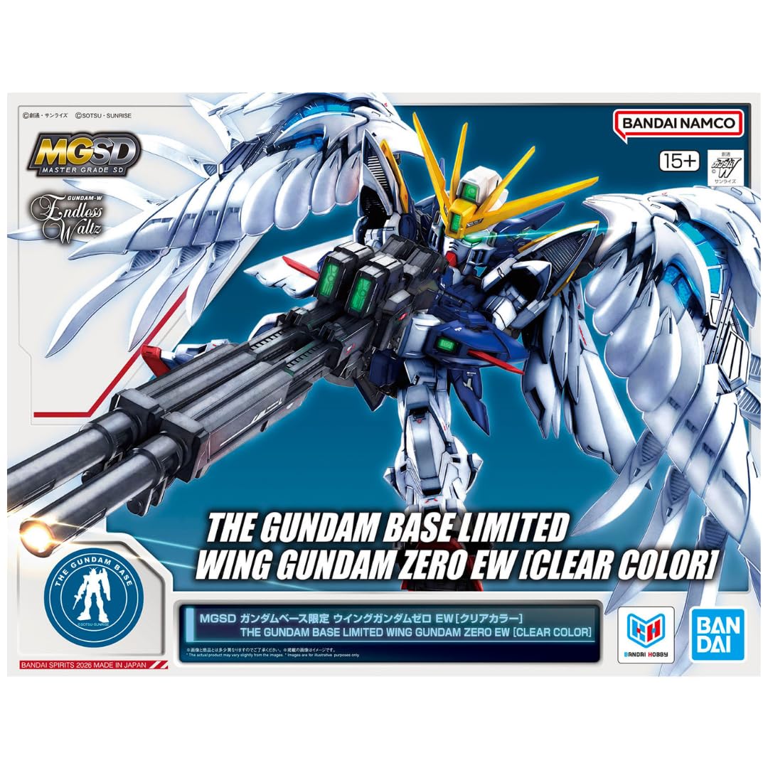 Amazon | MGSD ガンダムベース限定 ウイングガンダムゼロ EW[クリア