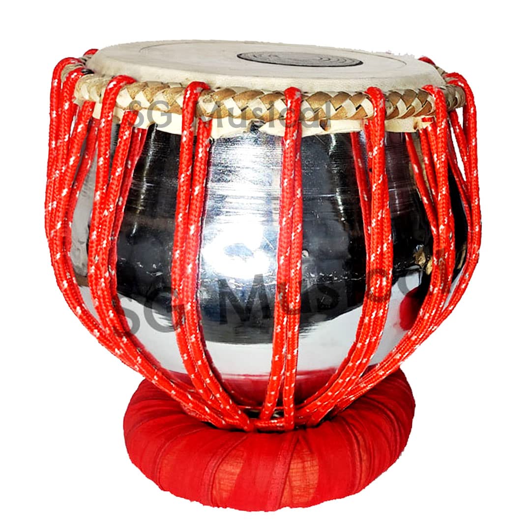 SG MUSICAL - Handmade Rope Tuned Duggi/Duggi/Dugga,Bayan Tabla