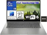 HP Laptop Empresarial Envy 17 2023 Com Tela Sensível Ao Toque Fhd De 17,3', Intel I5-13500H 14 Núcleos 13ª Geração (Beat I7-12650H), 32 Gb Ram Ddr4, Ssd Pcie 1 Tb, Wi-Fi 6E, Bluetooth 5.3, Teclado R
