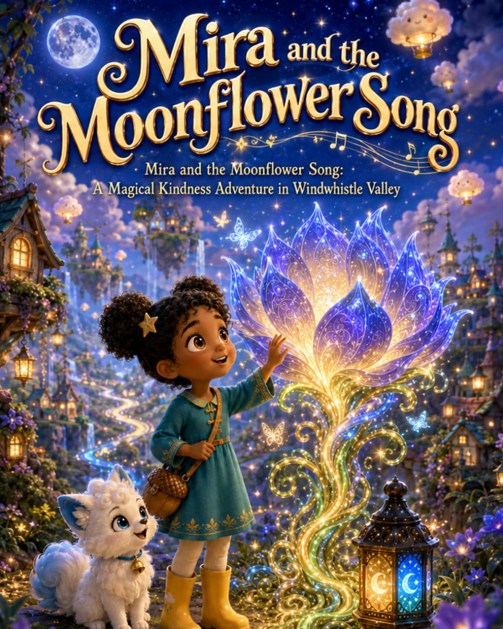 Mira and the Moonflower Song: A Magical Kindness Adventure in Windwhistle Valley