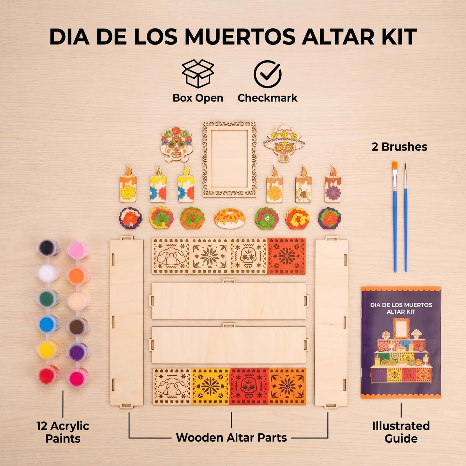 Ofrenda Box - Dia de los Muertos Kit di decorazione per altare