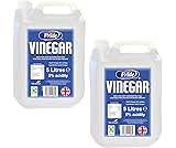 White Vinegar 2x5L | Food Grade, Baking, Pickling, Marinating | UK Made | (Pack of 2) 10 Litres