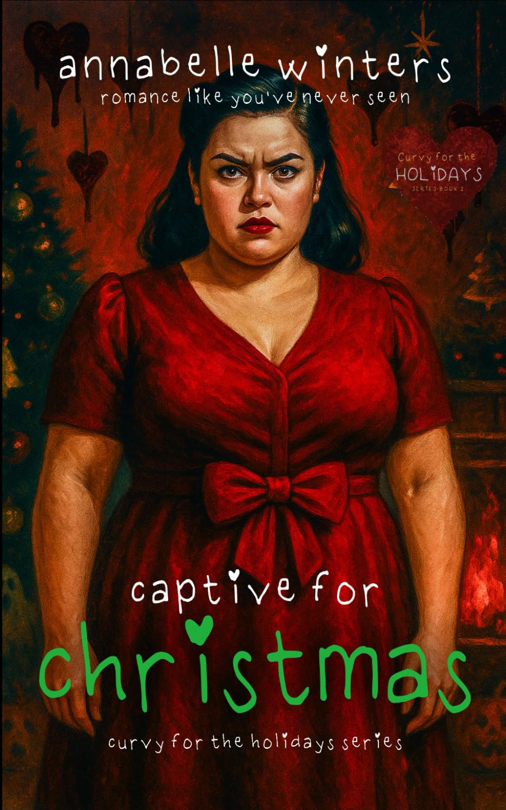 Captive for Christmas: 2 (Curvy for the Holidays Instalove Romance Novellas)