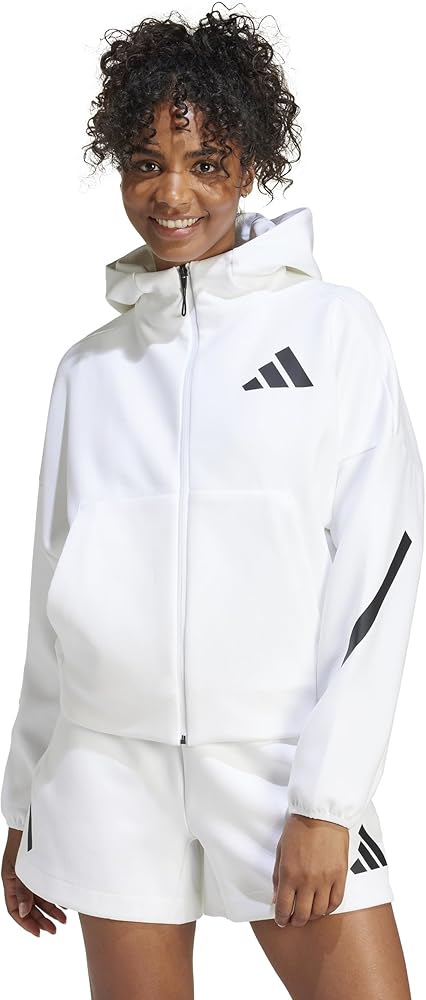 adidas Womens Z.N.E. Full-Zip Hoodie, White, X-Large : Amazon.ca adidas Womens Z.N.E. Full-Zip Hoodie, White, X-Large : Amazon.ca