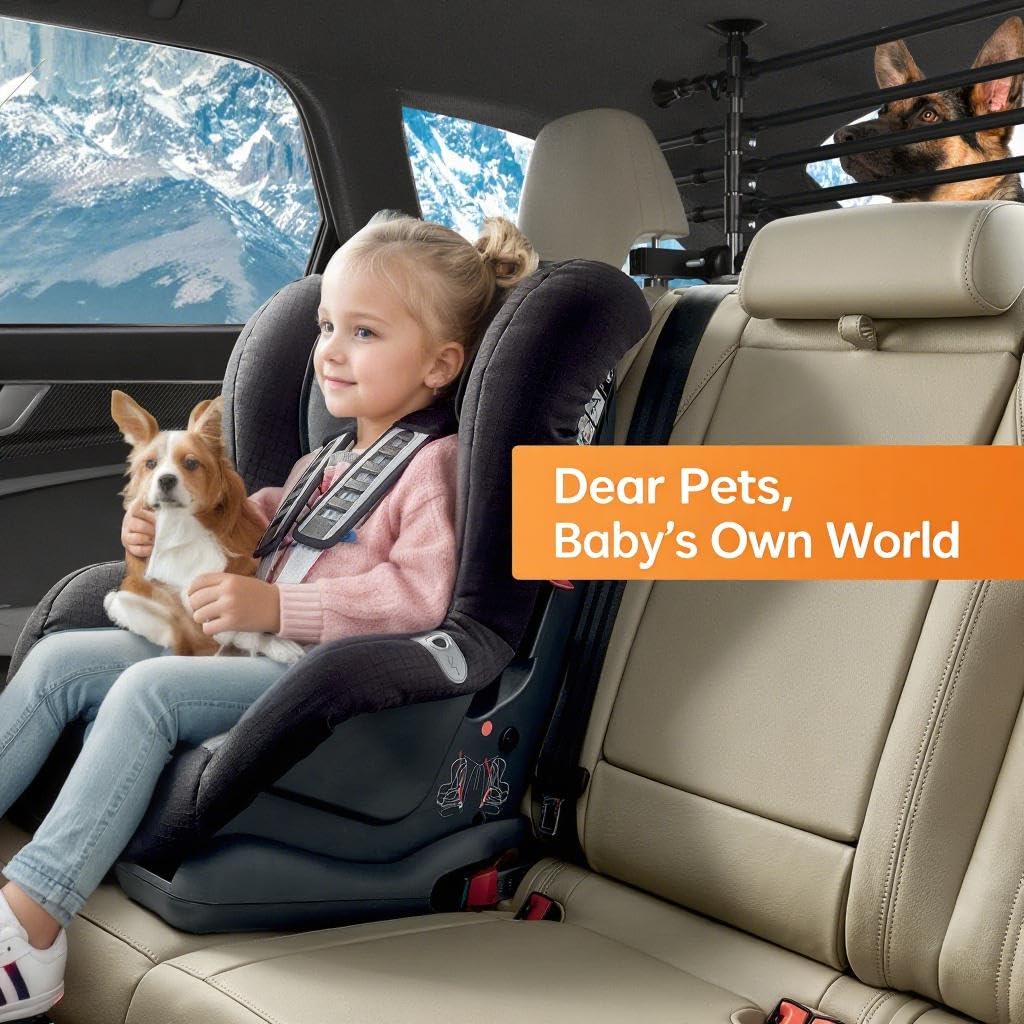 Universelles Hundegitter für Autos, SUVs und Kombis