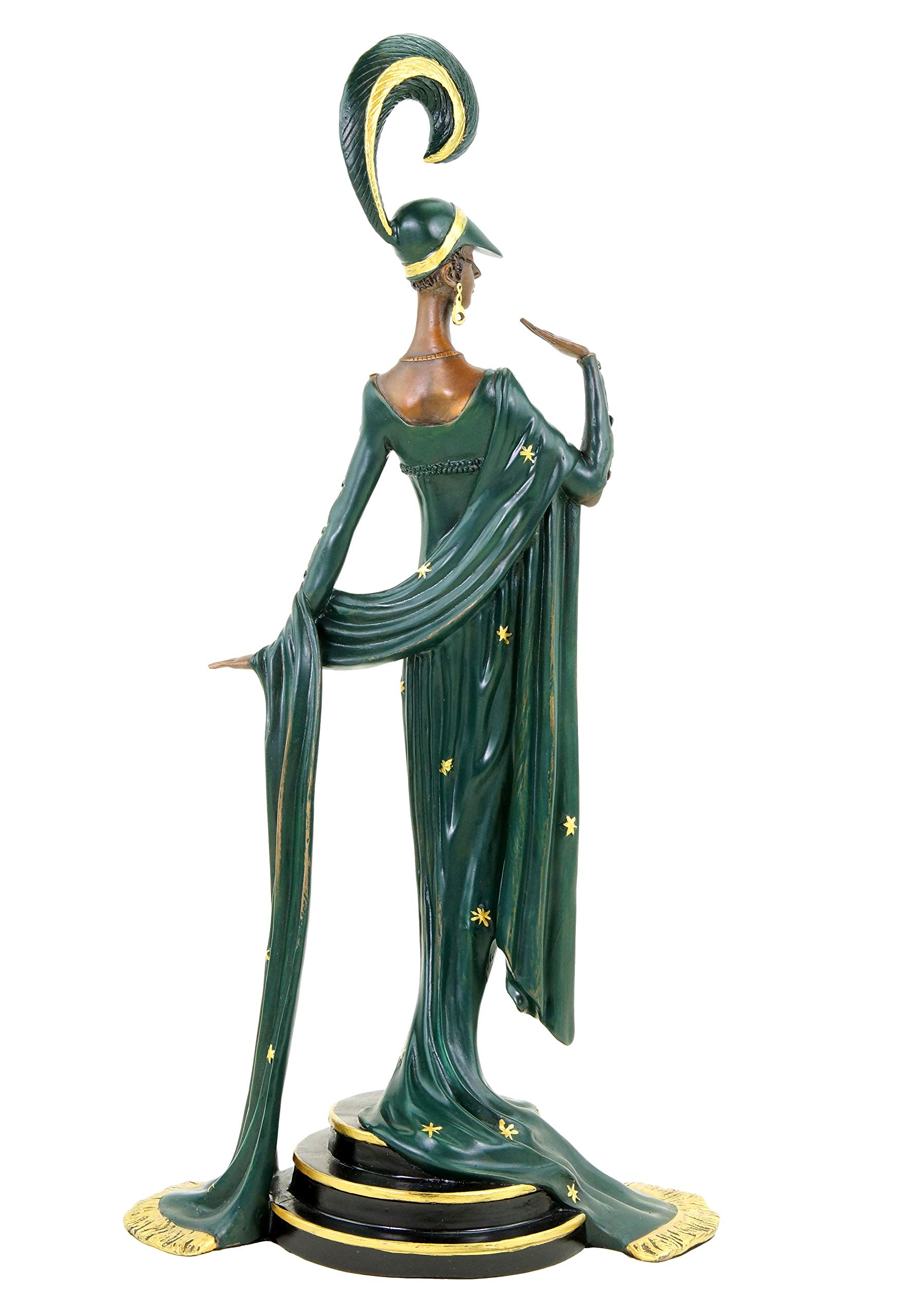 Art Deco Bronze - Tänzerin von Ferdinand Preiss - Französische Revuetänzerin - Bronzestatue - Zwanziger Jahre Skulptur - Höhe: 43 cm - 100% Bronze - Vintage - Dekofigur - Kunst online kaufen